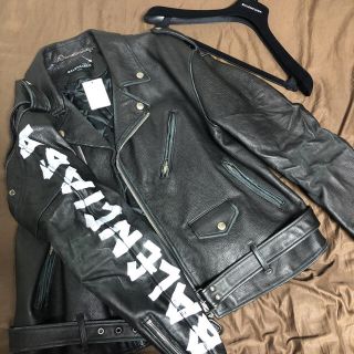 バレンシアガ(Balenciaga)の正規新品タグ付き BALENCIAGA バレンシアガ ライダースジャケット(ライダースジャケット)