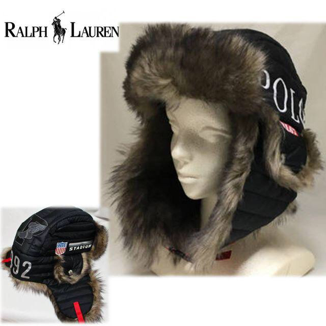 POLO RALPH LAUREN(ポロラルフローレン)の《ポロラルフローレン》新品 ポロ エクスプローラーハット 黒 S/Mサイズ メンズの帽子(ハット)の商品写真