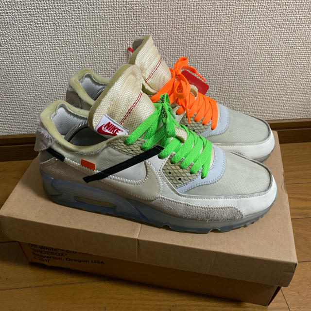 NIKE off-white AIR MAX90靴/シューズ