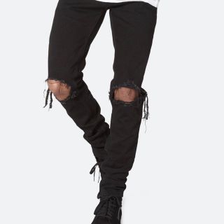 フィアオブゴッド(FEAR OF GOD)のmnml m1デニム 28 ブラック(デニム/ジーンズ)