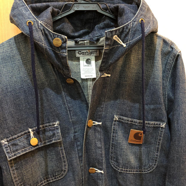 carhartt(カーハート)のhayato様専用☆カーハートデニムジャケットM メンズのジャケット/アウター(Gジャン/デニムジャケット)の商品写真