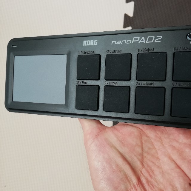 KORG(コルグ)のぽてと4896様専用 KORG nanoPAD2 ブラック MIDIキーボード 楽器のDTM/DAW(MIDIコントローラー)の商品写真