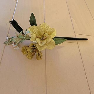 新品未使用 和装の髪飾り ヘアアクセサリー　七五三や結婚式にも(ヘアアクセサリー)