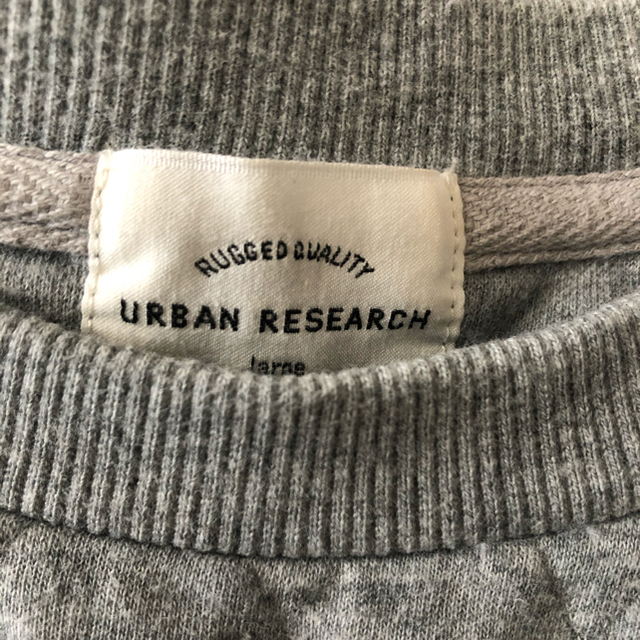 URBAN RESEARCH(アーバンリサーチ)のアーバンリサーチ　キルティング　スウェット メンズのトップス(スウェット)の商品写真