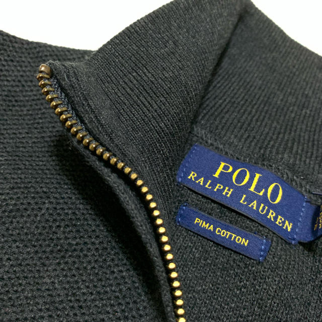 POLO RALPH LAUREN(ポロラルフローレン)のPOLO RALPH LAUREN PIMAメッシュ /Bla XS.S メンズのトップス(ニット/セーター)の商品写真