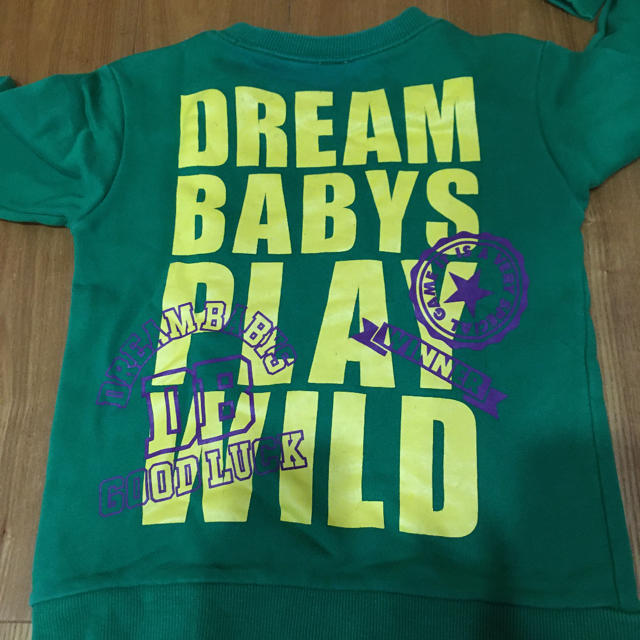 DREAMBABYS(ドリームベイビーズ)のベビードール　トレーナー　ドリームベイビーズ キッズ/ベビー/マタニティのキッズ服男の子用(90cm~)(Tシャツ/カットソー)の商品写真