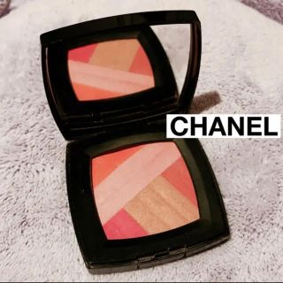 シャネル(CHANEL)のCHANEL チーク限定品  ブラシ付き サンキスリボン(チーク)