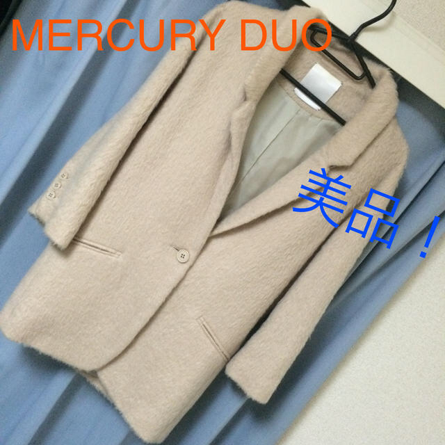 MERCURYDUO(マーキュリーデュオ)の美品！ レディースのジャケット/アウター(チェスターコート)の商品写真