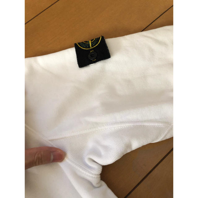 stone  island スウェット  ガゼット Mぐらい ホワイト