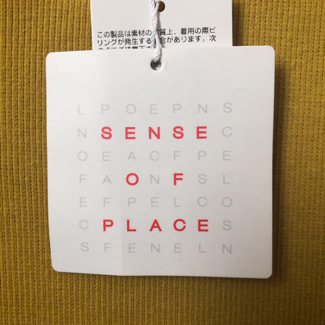 SENSE OF PLACE by URBAN RESEARCH(センスオブプレイスバイアーバンリサーチ)のリブTシャツ☆ レディースのトップス(Tシャツ(半袖/袖なし))の商品写真