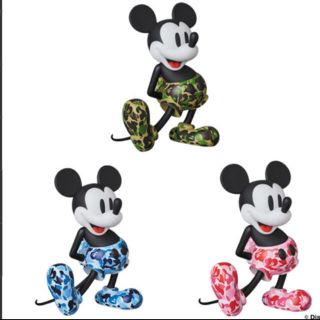 アベイシングエイプ(A BATHING APE)のVCD BAPE® MICKEY MOUSE GREEN BLUE PINK  (キャラクターグッズ)