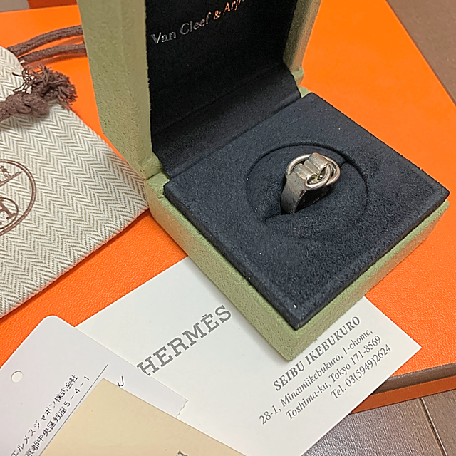 Hermes(エルメス)のHERMES 正規品💎🐴　指輪　ドゥザノーシルバー💖925美品✨ レディースのアクセサリー(リング(指輪))の商品写真