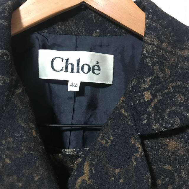 Chloe(クロエ)のChloe ペイズリー柄スカートスーツ上下 レディースのフォーマル/ドレス(スーツ)の商品写真