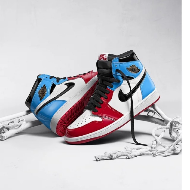 週末値下) 26.5cm エアジョーダン1 air jordan 1 fearless スニーカー