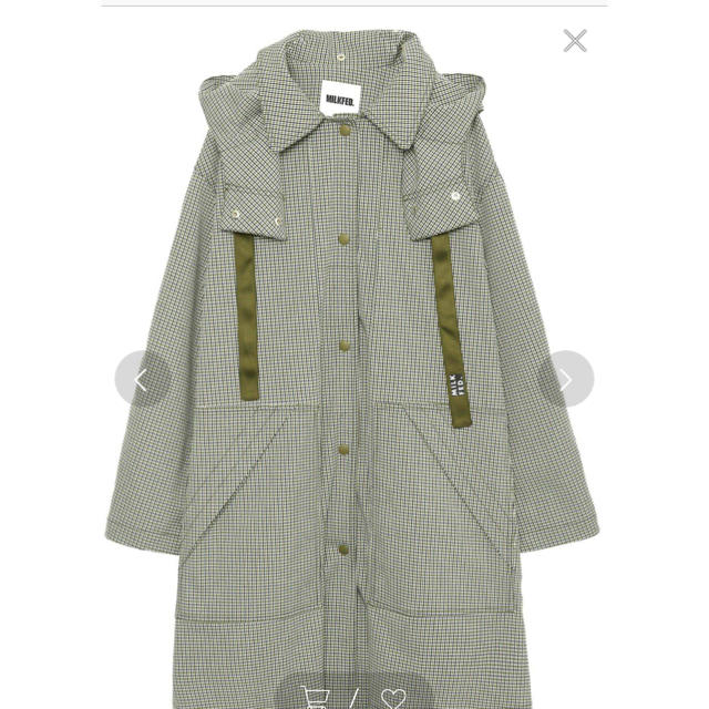 MILKFED.(ミルクフェド)のmilkfed コート レディースのジャケット/アウター(ロングコート)の商品写真