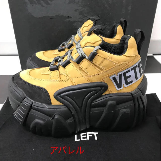 新品 EU36 VETEMENTS x SWEAR ヴェトモン 厚底スニーカー