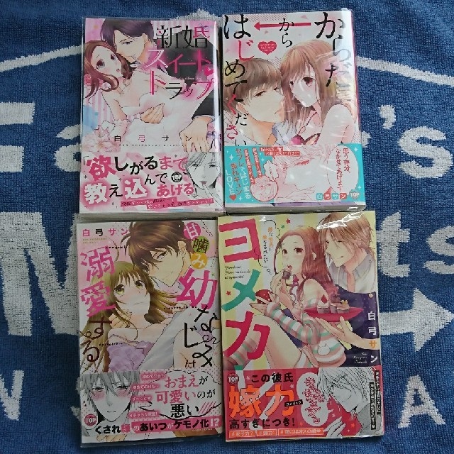 【まとめ売り】TLコミック 白弓サン 4冊セット エンタメ/ホビーの漫画(女性漫画)の商品写真