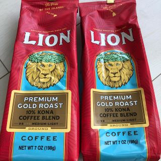 ライオン(LION)のライオンコーヒー　　2個セット(コーヒー)