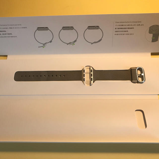 Apple Watch(アップルウォッチ)のApple which 純正 ナイロンバンド メンズの時計(ラバーベルト)の商品写真