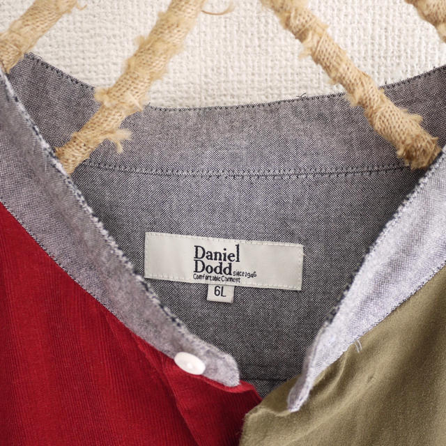 DANIEL DODD(ダニエルドッド)のお洒落なクレイジーパターンシャツ♦︎♢bigシルエット♡フォロ割-¥200 レディースのトップス(シャツ/ブラウス(長袖/七分))の商品写真