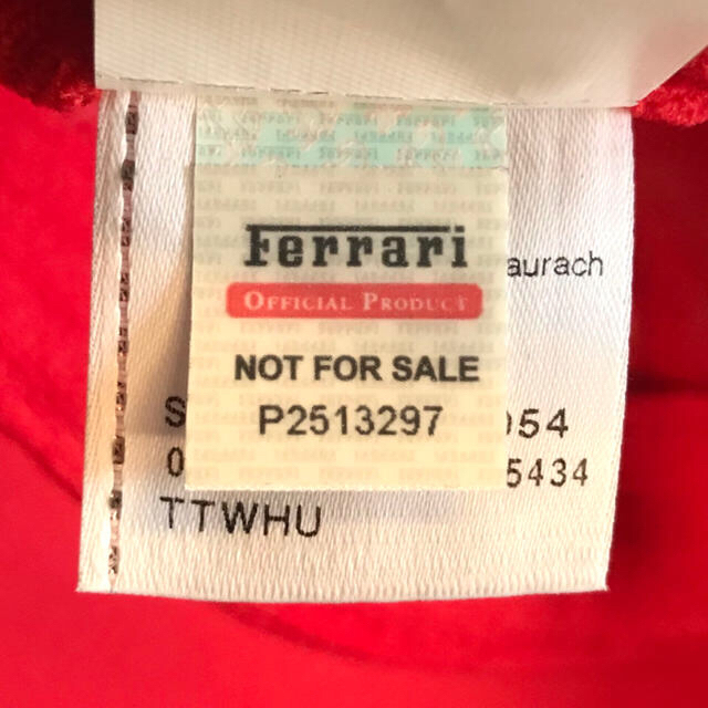 メンズスクーデリアフェラーリ&プーマ帽子（支給品・非売品）Ferrari & Puma