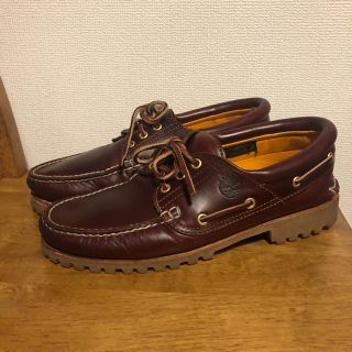 ティンバーランド(Timberland)のTimberland 3-Eye Classic Lug 9.5W 27.5cm(スリッポン/モカシン)