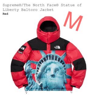 シュプリーム(Supreme)のsupreme  baltro the northface 赤 M 早い者勝ち(ダウンジャケット)