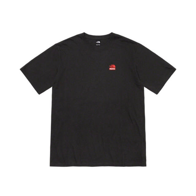 supreme × ノースフェイス　Tシャツ　S ブラック　自由の女神 1