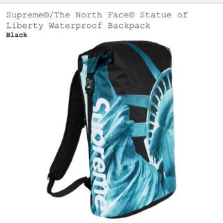 シュプリーム(Supreme)のsupreme north face バックパック ブラック(バッグパック/リュック)