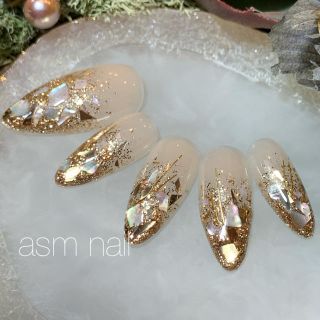 ネイルチップ ジェルネイル asmnail コスメ/美容のネイル(つけ爪/ネイルチップ)の商品写真