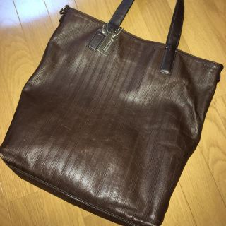 コーチ(COACH)のCOACH レザートートバッグ(トートバッグ)