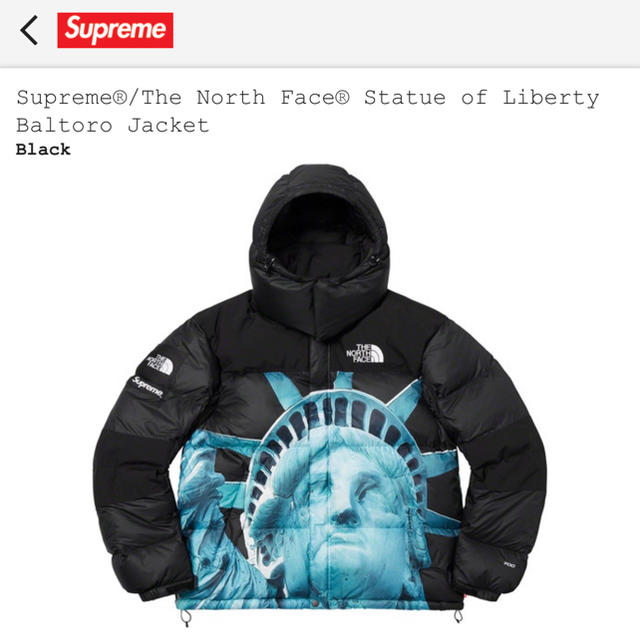 supreme the north face M ブラック