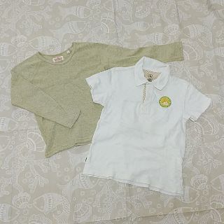 エーグル(AIGLE)の子ども服　110　男の子　長袖　半袖(Tシャツ/カットソー)