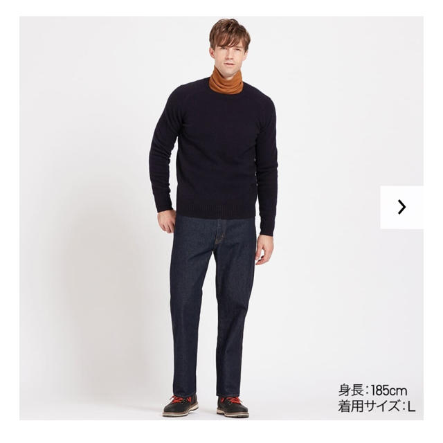 Uniqlo Menプレミアムラムクルーネックセーター ｌ ネイビーの通販 By ビタミンm S Shop ユニクロならラクマ