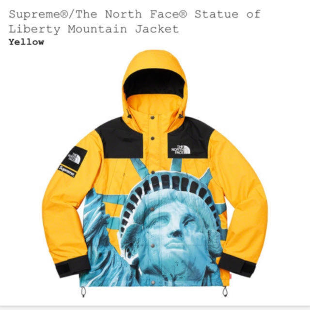 supreme North Face Mountain Jacket S 黄