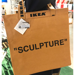 オフホワイト(OFF-WHITE)のIKEA × ヴァージルアブロー マルケラッド  キャーリーバッグ M(トートバッグ)