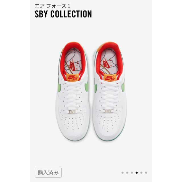 NIKE(ナイキ)のエアフォース1 SBY COLLECTION メンズの靴/シューズ(スニーカー)の商品写真