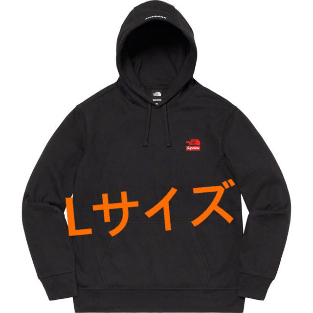 Supreme the North face hooded sweatshirt