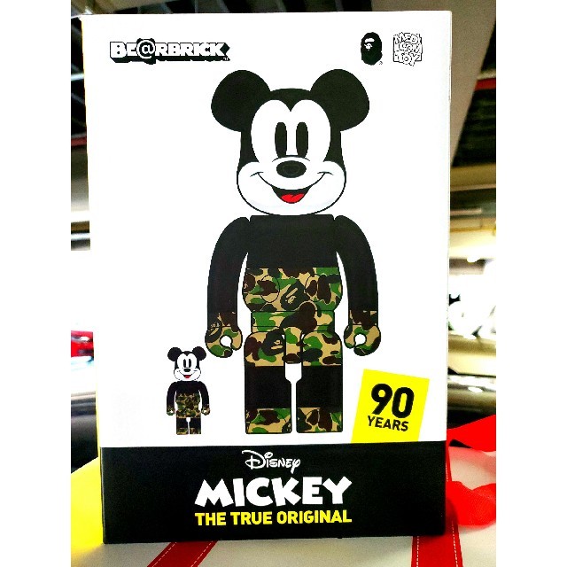 BE@RBRICK BAPE(R)MICKEY MOUSE100％ & 400％