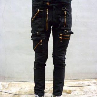 blackmeans コットンZIPパンツ オンライン購入 【最安値】blackmeansストレッチデニムZIPパンツ デニム/ジーンズ