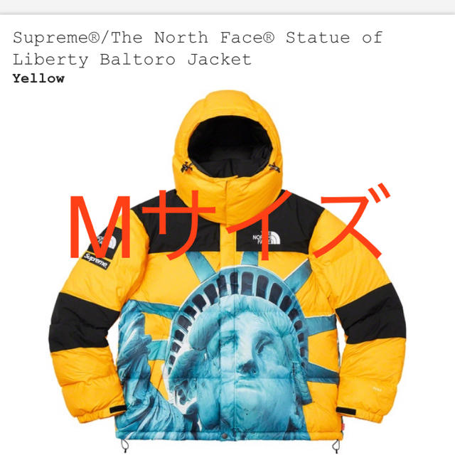 Supreme The North Face バルトロイエローM