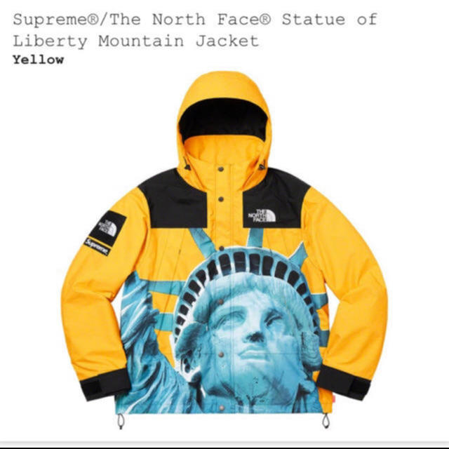 Supreme North Face MOUNTAIN JACKET L 黄色