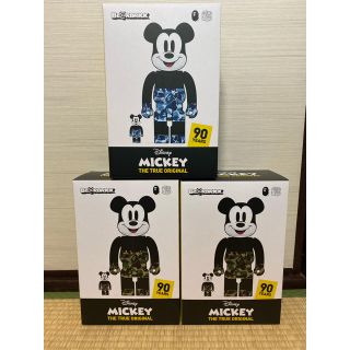 アベイシングエイプ(A BATHING APE)のABC Camo Be@rbrick Mickey 3本(その他)