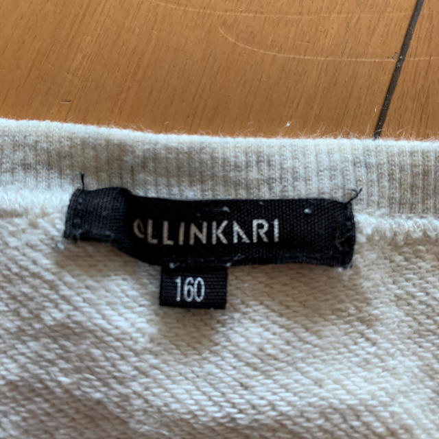 OLLINKARI(オリンカリ)のお値下げ！OLLINKARIのトレーナー　160 キッズ/ベビー/マタニティのキッズ服女の子用(90cm~)(その他)の商品写真