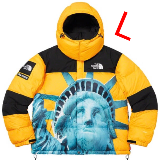 supreme the north face baltoro L yellow