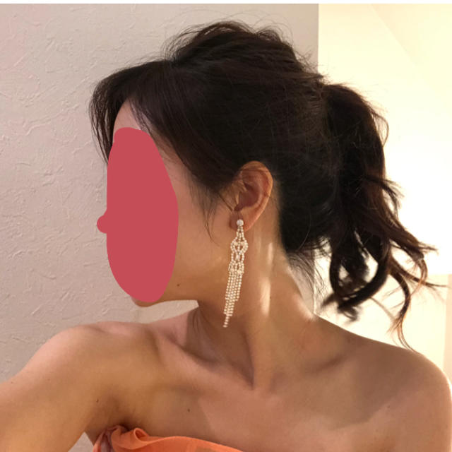 結婚式　イヤリング レディースのアクセサリー(イヤリング)の商品写真