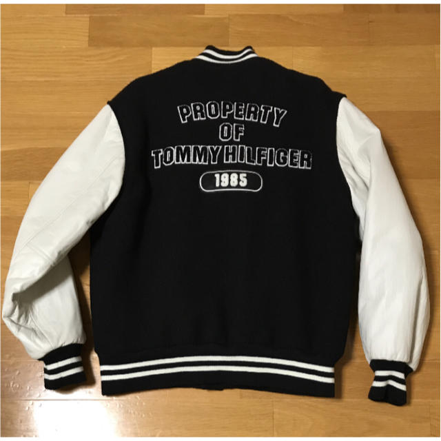 ジャケット】 TOMMY HILFIGER - トミーヒルフィガー スタジャン 美品 M ...