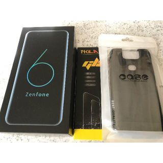 エイスース(ASUS)の新品未開封☆ASUS Zenfone6 シルバー ZS630KL☆納品書あり(スマートフォン本体)