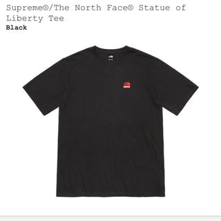 シュプリーム(Supreme)のSupreme The North Face Statue Tee S 黒い(Tシャツ/カットソー(半袖/袖なし))