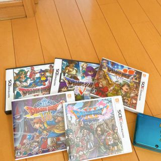 ニンテンドー3DS(ニンテンドー3DS)のドラクエソフト5つセット(ゲーム)